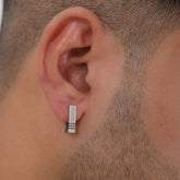 Rectangular Loop Stud